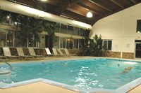 Enjoy a swim in our heated indoor pool, also available for private parties, at the South Deerfield Red Roof Inn.
